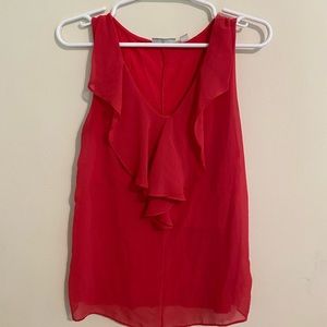 New York and Company Hot Pink Blouse